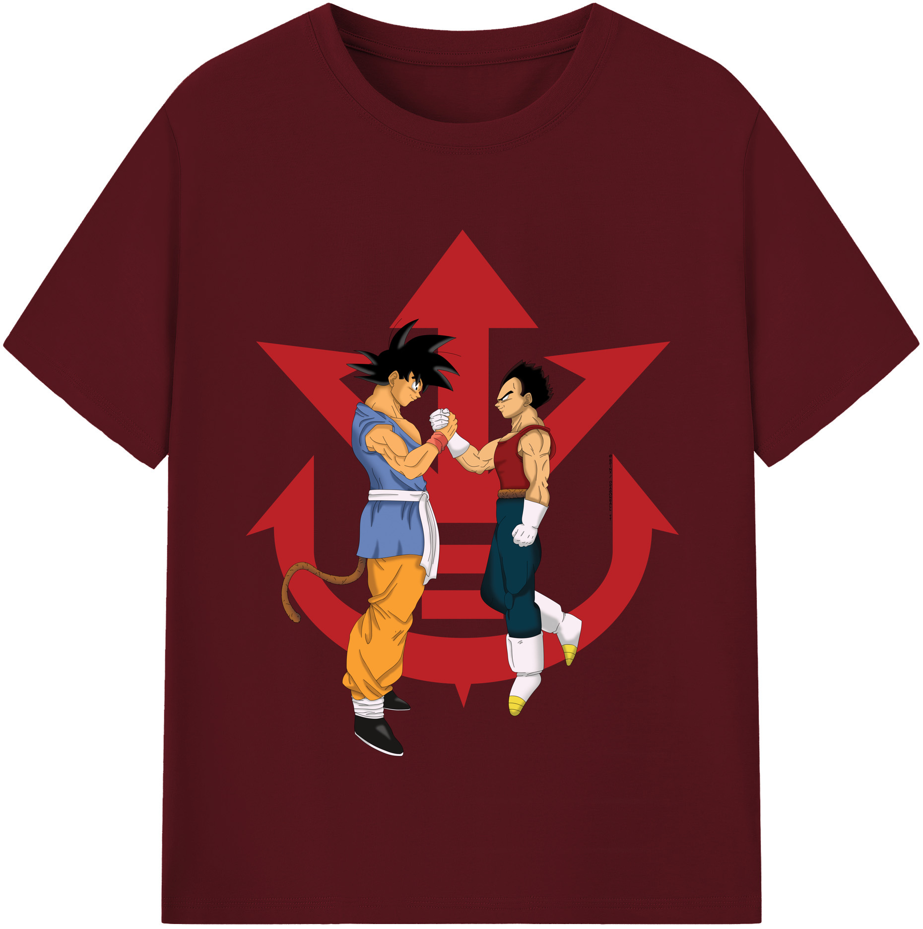 （画像用） ドラゴンボール 孫悟空（そん ごくう）Son Goku カカロット DRAGON BALL Kakarotto 綿100％半袖Tシャツ（フロントプリント）